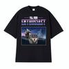 If They Talk Behind Yo Back Fart Wolf Literally Me Funny Meme Emo Tshirt Mens Clothing Harajuku Retro Oversized Cotton T Shirt