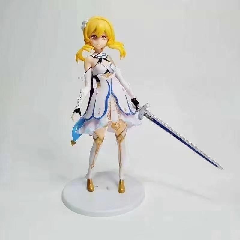 Huatou, Kaori, Gan Yu, Mei Meng, Ling Hua, Lightning General figurine, anime-style playmate set, scene model