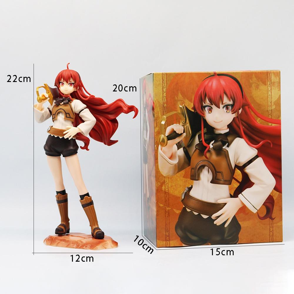 Anime Eris Boreas Figure Toys Mushoku Tensei Action Figures Eris Greyrat Figure PVC Model Collectible Statue Decoration Dolls