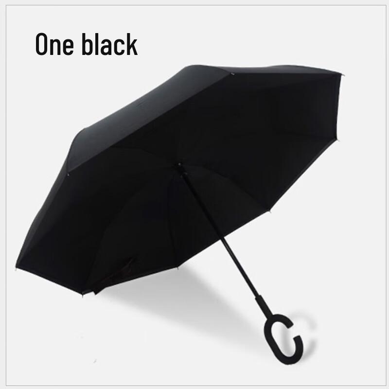 Nanqiao Automatic Double-Layer Inverted Car Umbrella with C-Handle