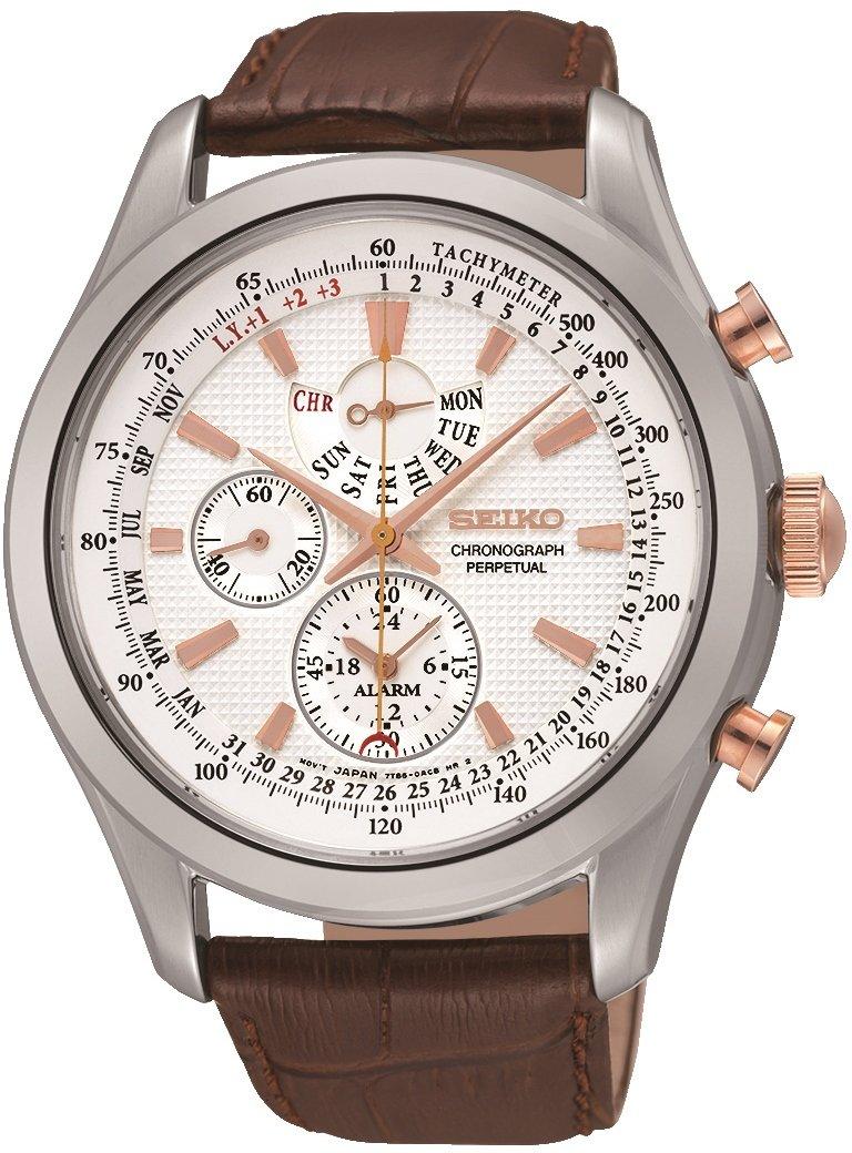 

Годинник SEIKO QUARTZ CHRONOGRAPH PERPETUAL Кварцовий хронограф з вічним календарем SPC129P1 [Seiko] для чоловіків [зворотний імпорт]