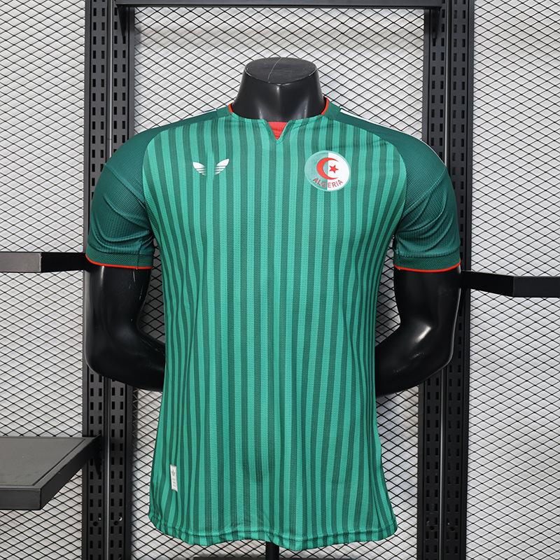 

Algeria Jersey Algeria National Team Player Version Football Jersey Short-Sleeved T-Shirt XL
