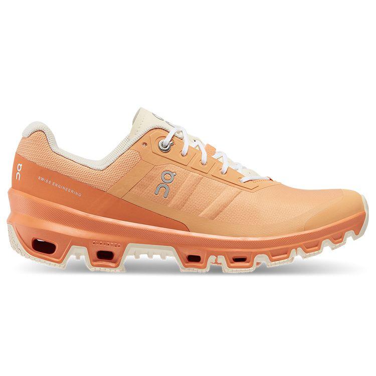 On Cloudventure Lightweight Fabric Low-Top Trail Running Shoes Women sneaker Orange Copper 32.98582