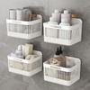 Wall Mounted Kitchen Storage Basket Bathroom Shelf Durable Storage Of Spices Garlic Onions And Vegetables High Quality