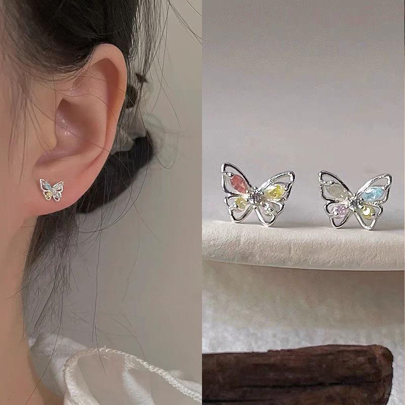 925 Sterling Silver Women's Ear Piercing Earrings - Versatile Cartilage Studs for Comfortable Sleeping