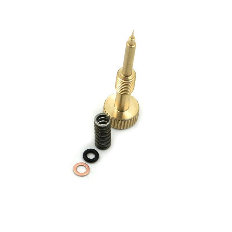 Ricambio Per Carburatore KEIHIN CV 1990 - 2006 Harley CNC Vite di Regolazione Carburatore Kit Revisione Vite Miscela Minimo, una vite di ricchezza in ottone con molla