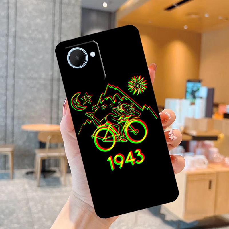 

Чехол LSD Albert Hofmann Bicycle Day для Realme C55 C33 C31 C35 C30 C11 C15 C25s C21Y GT Neo 5 3T 2T 8 9 10 11 Pro Plus Realme GT Neo 3T