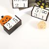 Stylish Halloweens Party Countdown Calendar Sturdy Wood Decoration for Festival Atmospheres in Homes and Schools