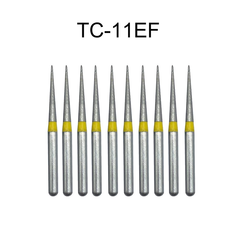 Nun Ck 10 Stück/Packung Dental Diamantbohrer für Hochgeschwindigkeits-Handstück Zahnarztbohrer FG-Serie Durchmesser 1,6 mm