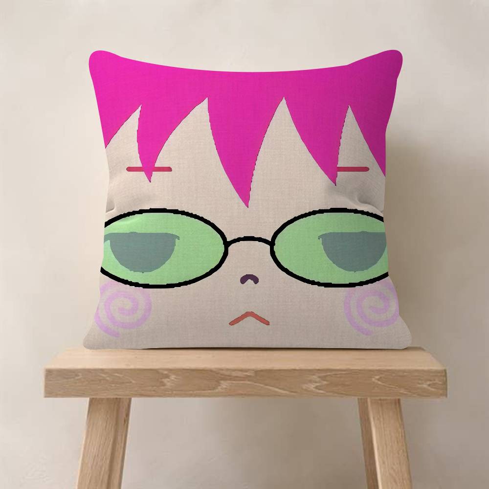 Classic Anime The Disastrous Life Of Saiki K Maple Design Cushion Cover Happy Autumn Harvest Decor Holiday Pillow Cover