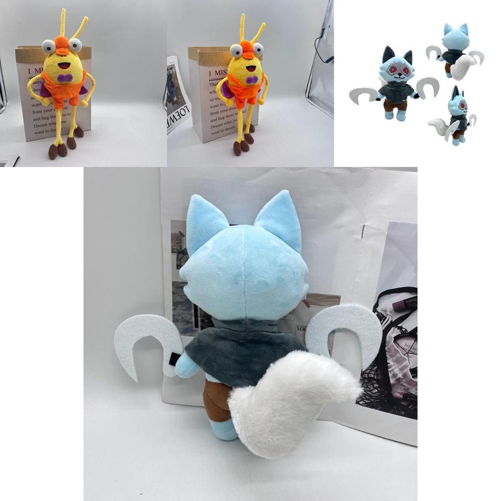 Furry Plush Toy Puss In Boots Wolf