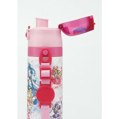 Skater Children's Water Bottle, Direct Drinking, 470ml, Kimi to Idol PreCure Girl Design, Insulated Stainless Steel, Lightweight, Sports Bottle, Kids'