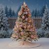 9Pcs/box Golden Christmas Ball Decor Christmas Tree Ornaments Christmas Ball Suit Shatterproof Flash Hanging Balls Decor New