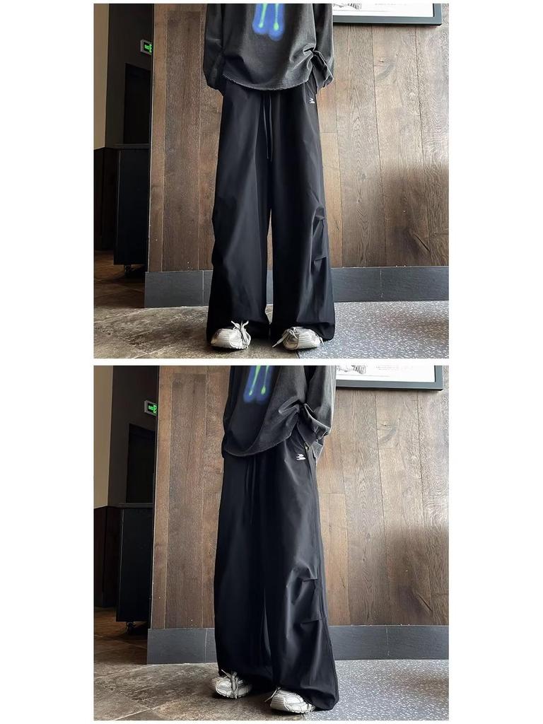 Unisex Sommer Weitbein-Fallschirmhose - Leicht, Trendig, Schnelltrocknend für Aktive Bekleidung