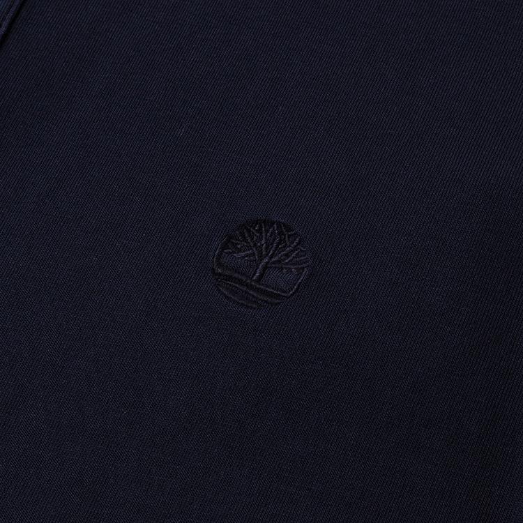 Timberland Washed Casual Breathable Short Sleeve Polo Shirt Men Tops Deep-Sapphire-Blue A6R29433