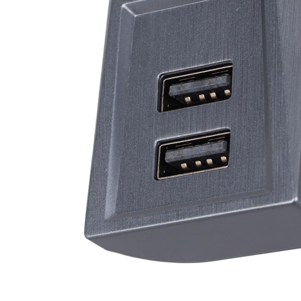 Glove Box USB Hub Multiport Stable Transmission Convenient Car Docking Station Replacement for Tesla Model 3 Y