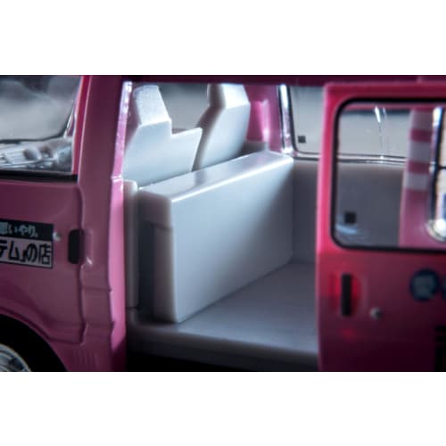 TOMYTEC Tomica Limited Vintage Neo 1/64 Scale LV-N310c Mazda Bongo Brawny Van (White Express) Finished Model 336129