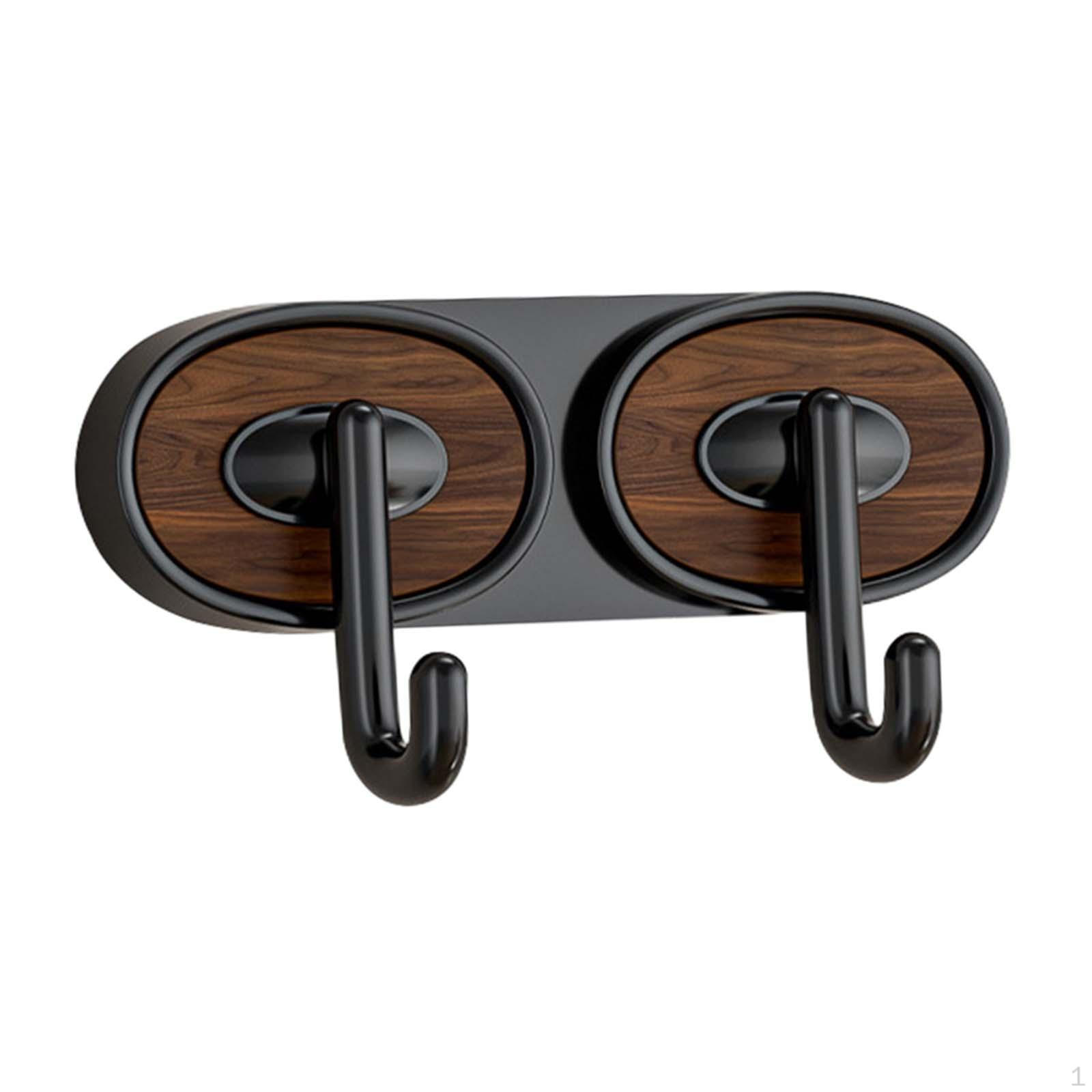 

Настенный держатель для крючков для одежды, вешалка, для душа, для гостиной, кухни Double Hook