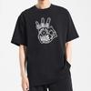 Li Ning T Shirts Men's Black Crew Neck Moderate Straight Fit AHSQ487-1