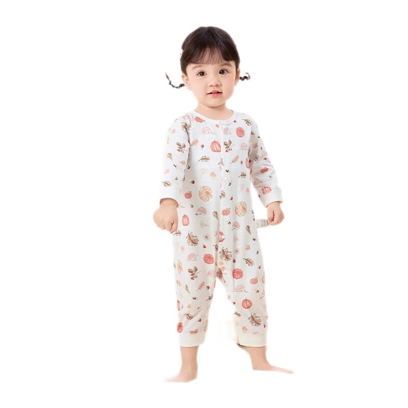 Balabala Baby Cotton Long-Sleeve Romper Set 100