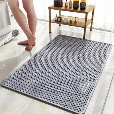 Umweltfreundliche und geruchsneutrale Badezimmer-Antirutschmatte, Dusch-/Badematte, Badefußmatte, WC-Toiletten-Saugnapf, weich