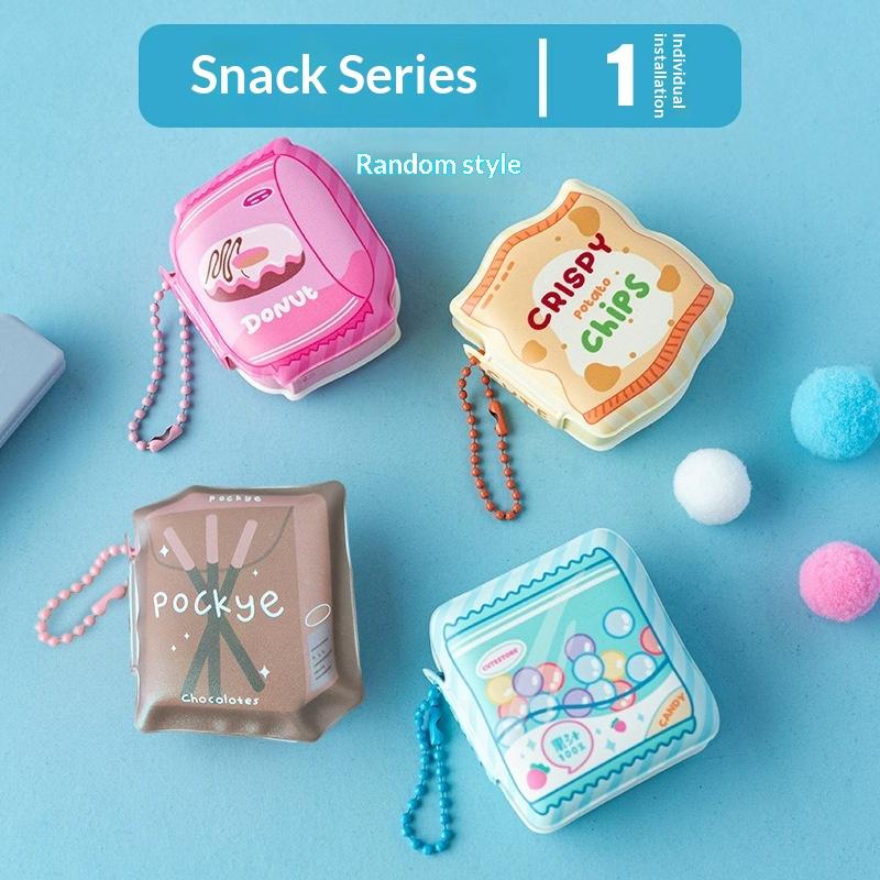 1/4 Stück Schulbedarf Weiche Silikonhülle Notizblock Papier Haftnotizen Planer Aufkleber Dessert-Spiel-Serie Notizbuch Anhänger