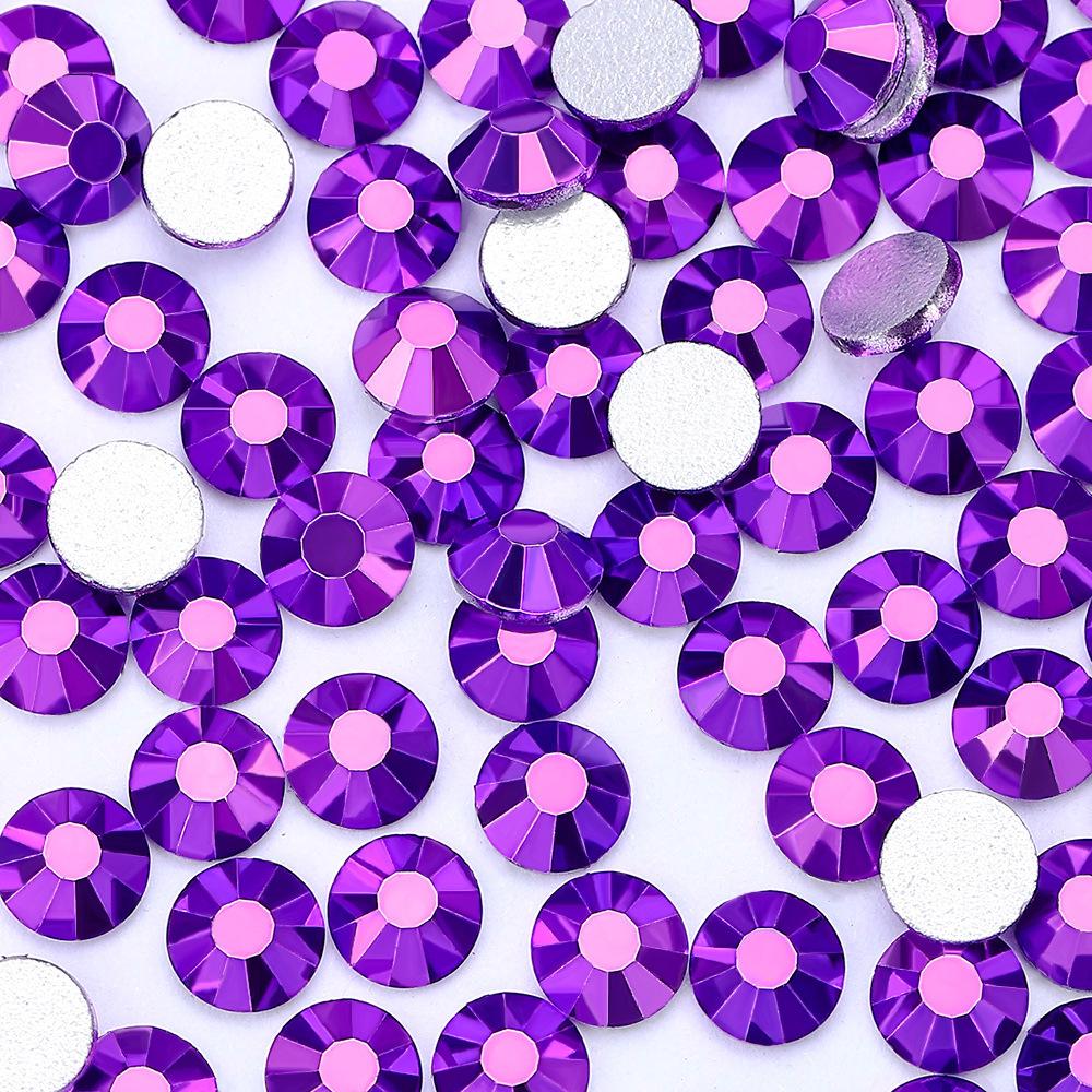 

Серия Металл Хрустальное Стекло Плоское Дно Бриллиант 5A Страз Круглый Дрель для Ногтей Сделай Сам Одежда Чехол для Мобильного Телефона Наклейка Бриллиантовый Нейл-арт SS6-2.0-2 about 1440 pcs