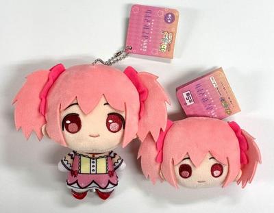 Puella Magi Madoka Magica Puchisshu Plush Mascot Badge Set 2
