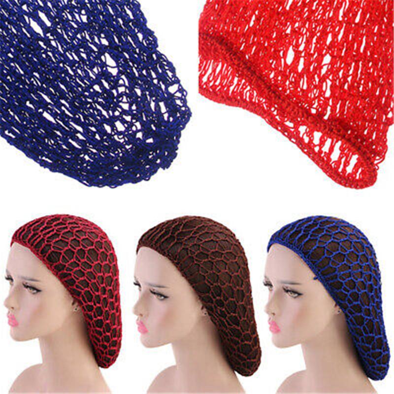 Womens Mesh Hair Net Crochet Cap Various Color Snood Sleeping Night Cover Turban Womens Mesh Hair Net Crochet Cap Various Color Snood Sleeping Night Cover Turban