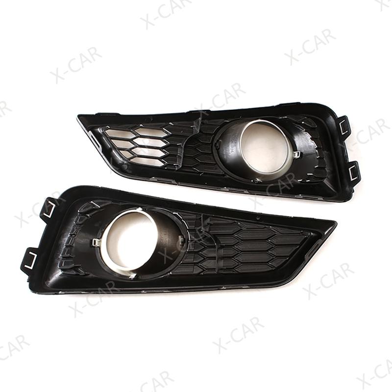 For Honda City 2015 2016 2017 2018 Front Bumper Fog Lamp Light Cover Frame Hood Grille 71107-T9A-T00 71102-T9A-T00