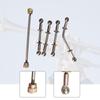 Trumpet Connecting Rods Adjusting Nuts Sturdy Parts Lightweight Adjustment Professional Universal Ball Joints for Trumpet