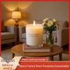 Aromatherapy Soy Wax Candles - Long-lasting Indoor Incense, High-end Bedroom Ornament Souvenir