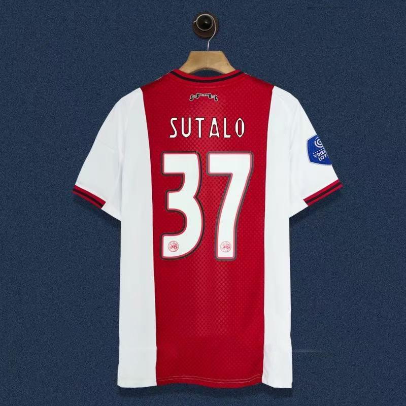 2526 Rome Star Ajax Home & Away Numbered Thai Version Football Jersey
