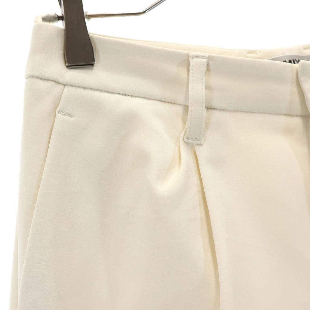 ISSEY MIYAKE Stretch Pants L Ivory Women Used