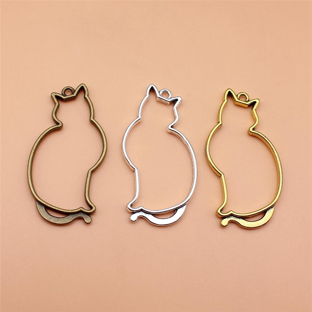 Planet Charms Geometric Openwork Resin Pendants For Space Themed DIY Jewelry Accessories