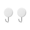 Reck Strong Neodymium Magnet Tool Hook Round 2 Pieces White