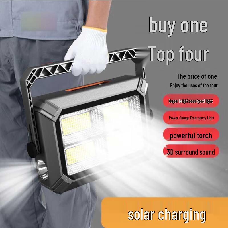 HEIXIE Industrial Solar Charging LED Work Light