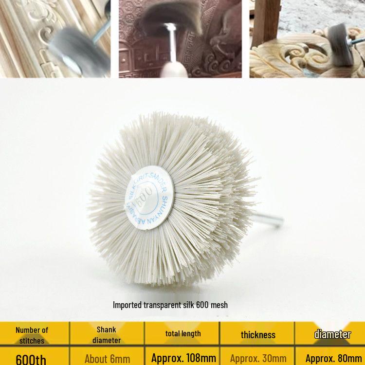Nylon Abrasive Polishing Wheel for Wood and Furniture Carving
