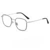 Trendy Plain Glasses For Men Computer Fashion Eyewear Photochromic Anti Blue Light Eyeglass Frame