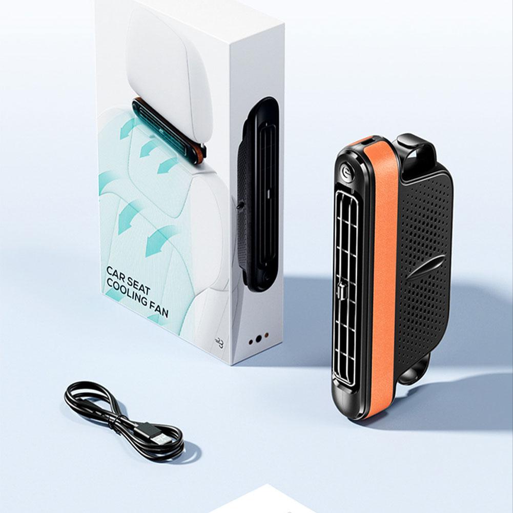 Автомобильный новый вентилятор охлаждения заднего сиденья 3 регулируемые скорости ветра — фото 4