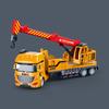 Simulation Inertial Engineering Truck Crane Truck Lifting Rescue Transport Vehicle Model Children's Toy Birthday Gift B209 St Practical Use