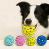 7.5cm Bouncing Chewing Ball for Dog Cats Teeth Cleaning Toy for Pet Interaction Fetching Game Play