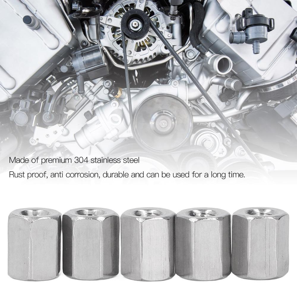 20pcs Fully Threaded Hex Coupling Nut Fully Threaded Coupling Nut Machine Installation