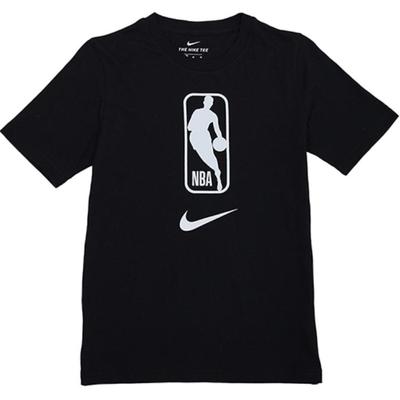 Camiseta X Nbat Confortável Amigável à Pele Respirável Macia Casual Manga Curta Tops Infantis Preto 3Z2B7BCJB-31T