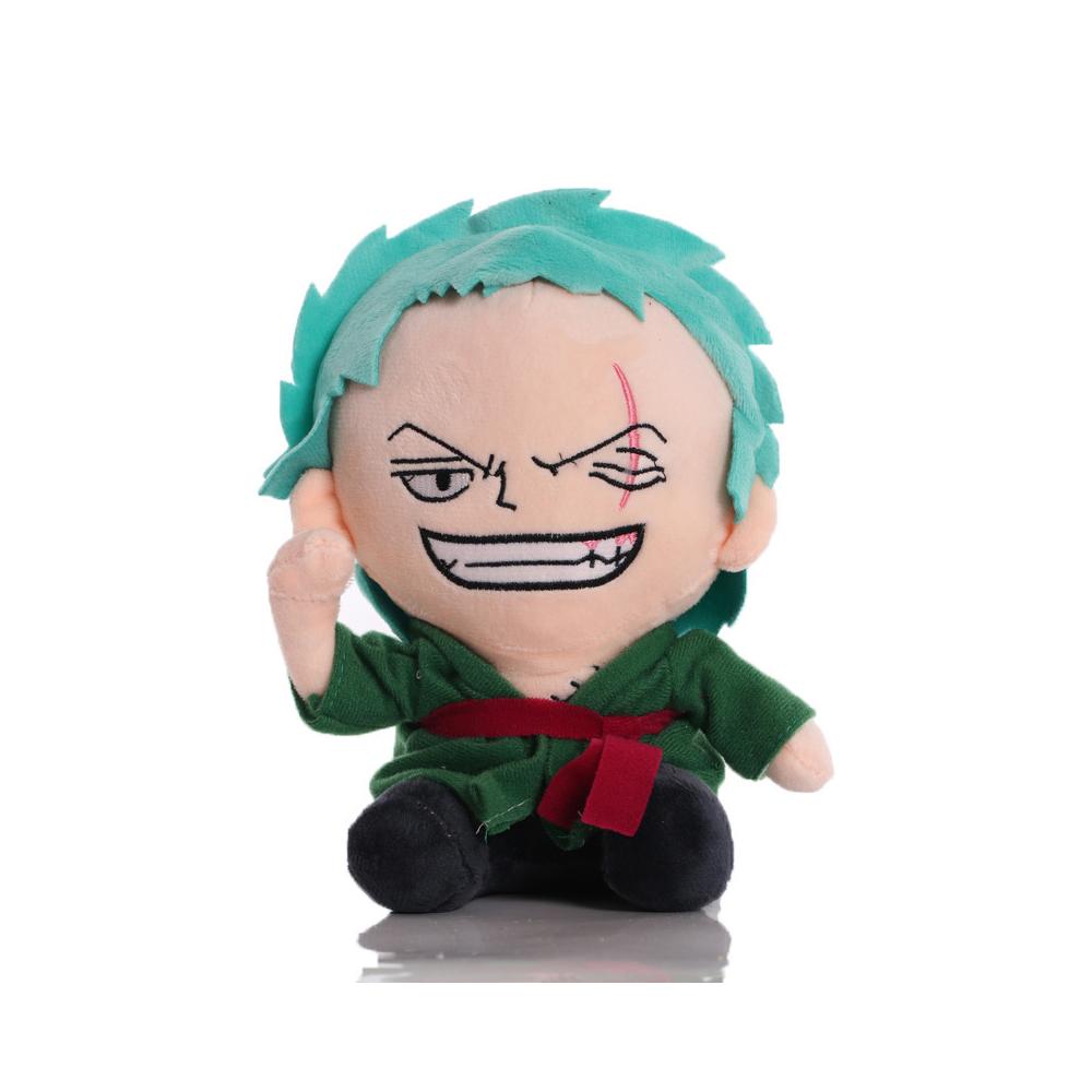 *Hot  Anime 25Cm Onepiece Plush Toys Cartoon Figure Luffy Chopper Ace Roronoa Zoro Cute Stuffed Doll  Xmas  Birthday