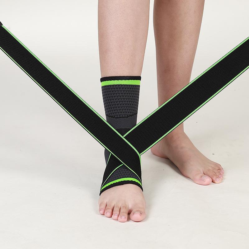 Husă de protecție la compresie, alpinism în aer liber, baschet, alergare peste tot Husa de protecție elastică, respirabilă, de compresie pentru glezne.