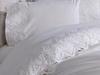 French Lacy Husna Dowry Duvet Cover Set Cream