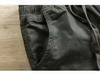 Men's Trendy Korean Solid Color Cuffed Overalls - Casual Spring/Autumn Loose Work Pants