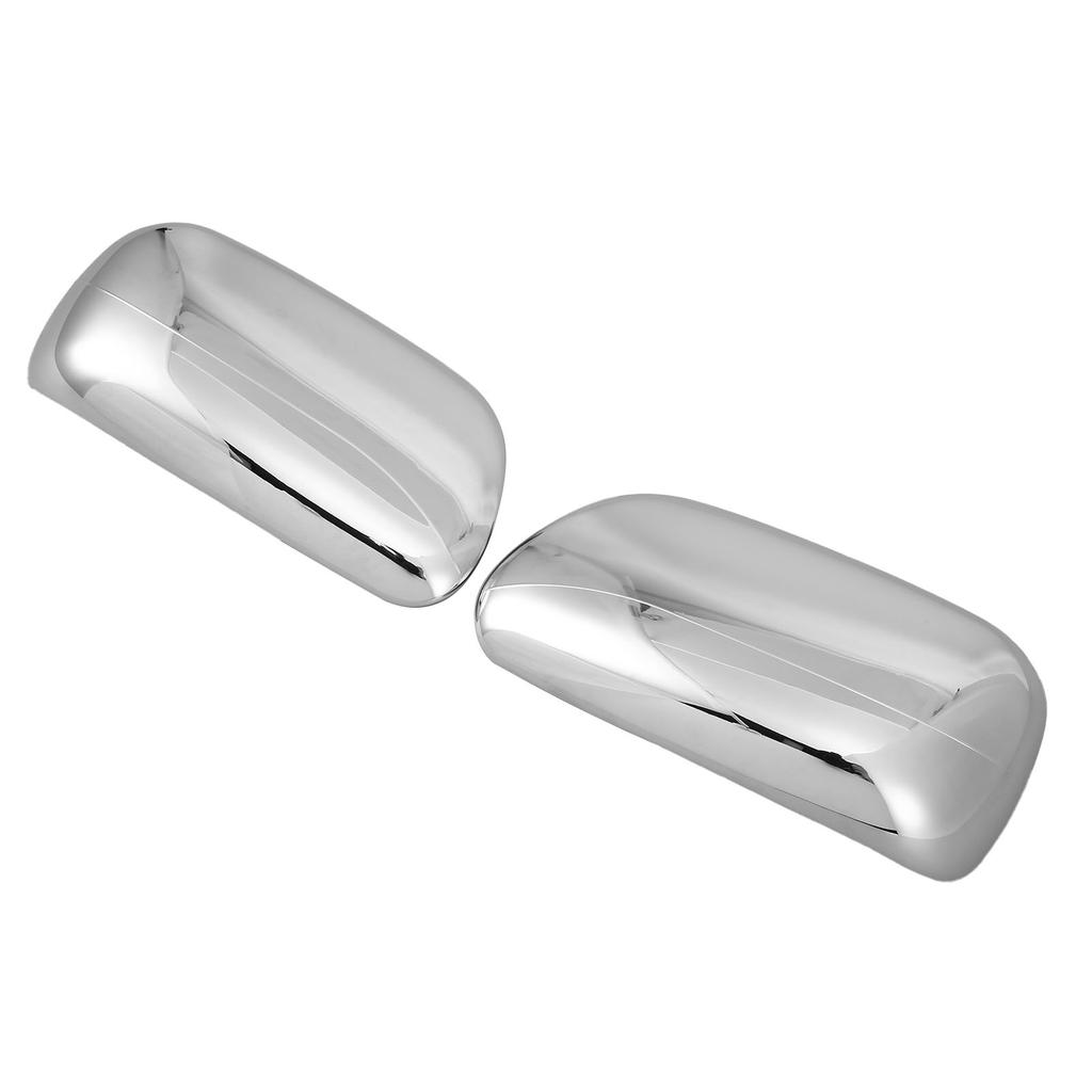 2pcs Rearview Side Mirror Cover Cap Housing Stylish ABS Chrome Plated Fit for CorollaVIOS