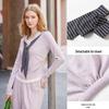 Women's Knitted Shawl Top & Pants Sportswear Set